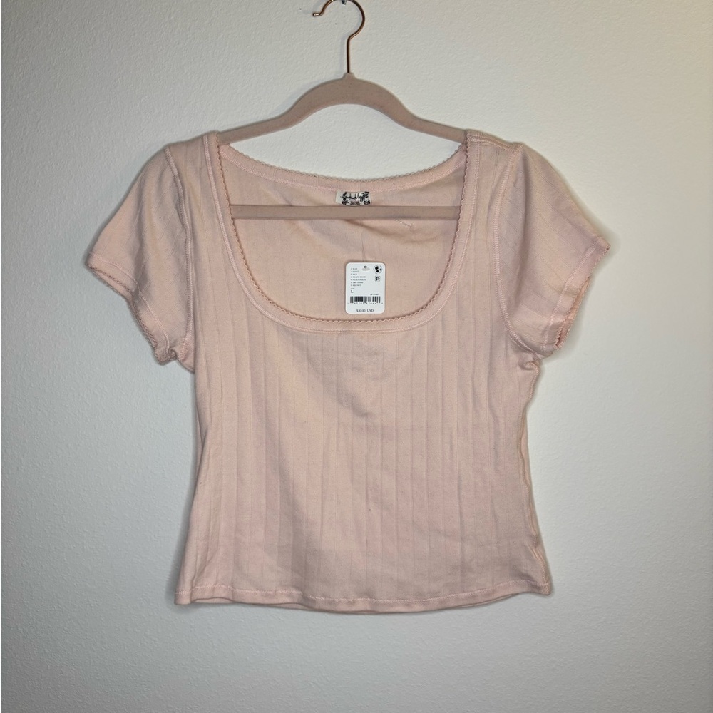 Brand new with tags Free people Intimately peach top size L